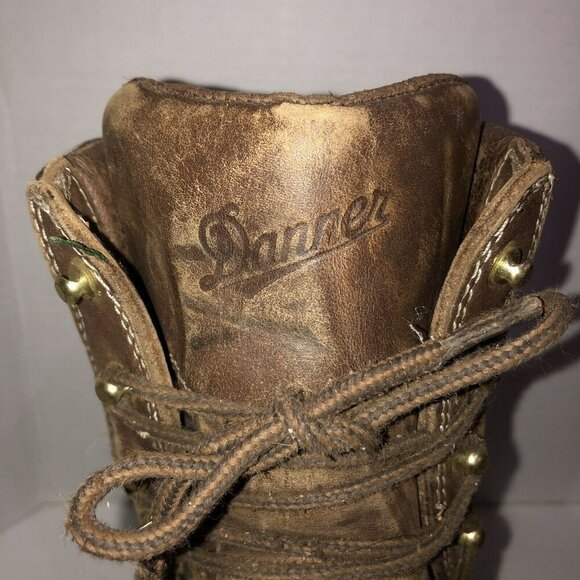 Danner Mens Size 13 Brown Leather 8” Quarry 2.0 AT GTX Steel Toe Logger Boots - Picture 5 of 16